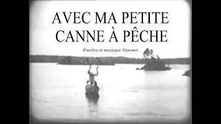 Avec ma petite canne à pêche