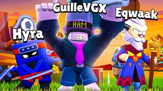 🔥BRAWL BALL CON HYRA & EQWAAK🔥