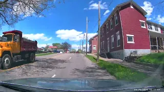 A drive in Columbiana County, Ohio, in the Lisbon area