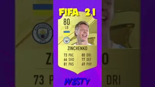 ZINCHENKO FIFA EVOLUTION🔥😂 #fifa #football #shorts #viral #fifa23