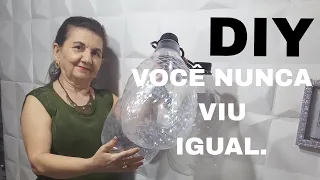 3 IDEIAS INCRÍVEIS COM GARRAFAS DE ÁGUA MINERAL/ DO LIXO AO LUXO/By Socorro Rodrigues #reciclagem