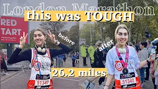 i ran the LONDON MARATHON 2022 after one month of training (amateur runner)