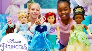 How to Style Princess Outfits | Cinderella, Tiana & Ariel | Disney Princess Club