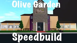 Olive Garden Speedbuild | Bloxburg | Vęłvet Røsęs