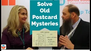 How to Solve an Old Postcard Mystery for Genealogy and Family History