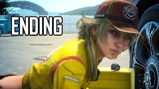 Final Fantasy 15 Walkthrough Demo Part 4 - ENDING (FFXV PS4 Gameplay Commentary)