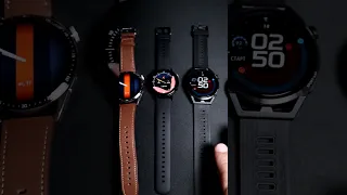 Сравнение Huawei Watch GT 3, Huawei Watch GT Runner и Huawei Watch 3