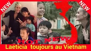 Laeticia Hallyday toujours au Vietnam : Jade et Joy vont-elles encore louper l’école?