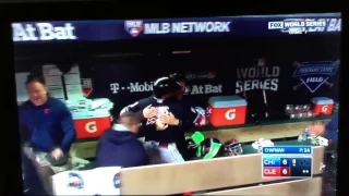 Rajai Davis 2 run tying HOMERUN Game 7 World Series 2016