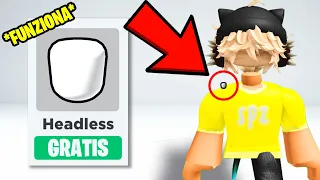 COME AVERE LA HEADLESS GRATIS SU ROBLOX NEL 2023! *FUNZIONA* Roblox Trucchi Italiano