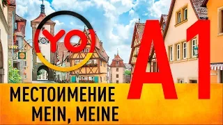 Местоимение mein, meine Мой, мое, моя, мои | немецкий онлайн Deutschlehrerin