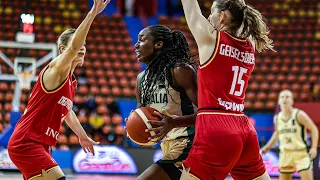 Australia V Germany | Highlights | FIBA Women's OQT 2024