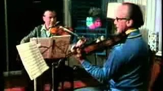 Henryk Szeryng Rehearses/Discusses Mozart Sinfonia Concertante with M.Katims 1 of 3