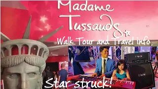 Famous Celebrities wax figures look real at Madam Tussads New York!