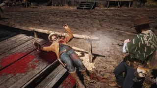 Red Dead Redemption 2 Brutal Kill Cam Compilation - Insane Euphoria Ragdoll Overhaul Vol.1 (60 Fps)