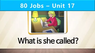 80 Jobs | Unit 17 | What is the woman called?