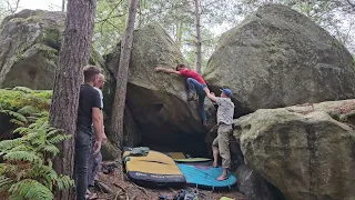 Fontainebleau Bouldering 2023 - Twenty-one 7A-7C and more