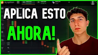 IQ OPTION: De esta forma HAGO MIS ENTRADAS PARA SIEMPRE GANAR 🤑