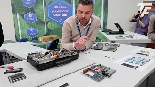 Panasonic Toughbook 40 teardown