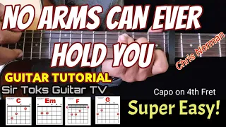 No Arms Can Ever Hold You - Super Easy Guitar Tutorial Chris Norman with Lyrics and Chords