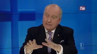 Radio host Alan Jones on coal-seam gas, Julia Gillard and climate change (2011) | 7.30