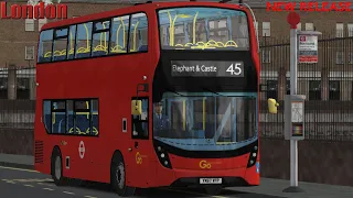 OMSI 2 | *New Release* Enviro 400 MMC London Spec | London - Route 45 | Clapham - Elephant & Castle