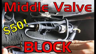 Replace Reservoir (Middle) Valve Block - Range Rover Sport or LR3