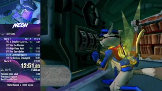 Sly 1 All Vaults Speedrun in 1:11:12 (Former WR)