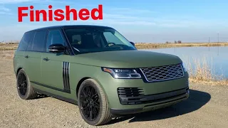 Crazy color transformation on our wrecked Range Rover video!! (part 4)