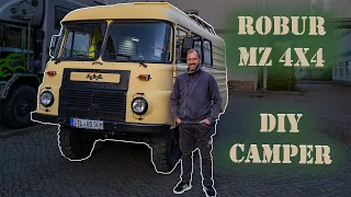 ROBUR MZ 4x4 ROOMTOUR | DDR Kastenwagen als DIY Wohnmobil