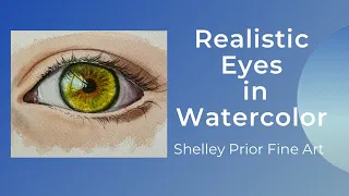 Realistic Eyes in Watercolor