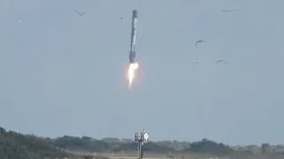 SpaceX NROL 108 Booster Landing