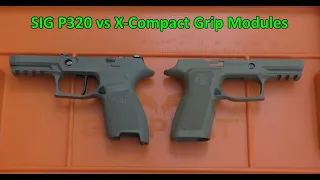 Sig X-Compact vs P320 Grip Module Comparison