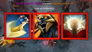 (Dota 2 Ability Draft) - Rare Combo!!! [Great Cleave + Berserker's Blood + God's Strength]