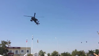 Greek Apache AH-64A , AH-64D and UH-1H (HUEY) low flight