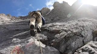 Climbing Mt Olympus in Greece