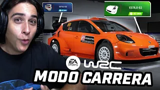 EA WRC 23 started CAREER MODE and CAR CREATOR *made an invented RALLY 1*