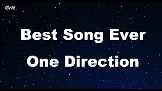 Best Song Ever - One Direction Karaoke 【No Guide Melody】 Instrumental