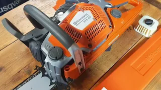 THE BEST Chainsaw Husqvarna 572XP Unboxing