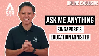 Ask Me Anything With Singapore Education Minister Chan Chun Sing | Regardless Of Grades