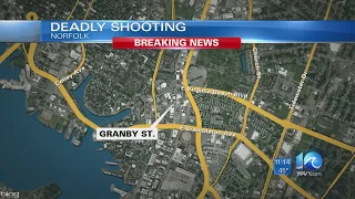 Man dies in shooting on Granby Street in Norfolk