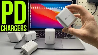 Chargers for MacBook Air M1 (Quntis and Anker)