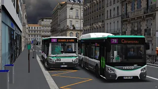 [OMSI 2] - ParisGO! | Ligne 78: Clémenceau - Saint Paul (Iveco Urbanway 12 HYB RATP)