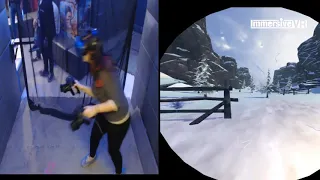 Ice Skiing in Virtual Reality