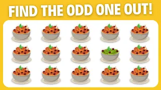 Find the Odd Emoji Out #13 | Emoji Puzzle Quiz Eye Test Challenge!