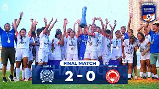 Manipur vs Haryana || 2-0 || Final || Senior Women's National Football Championship 2023-24 || FA