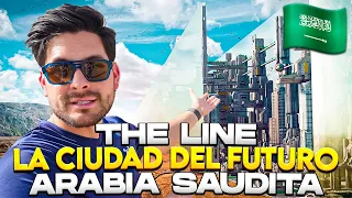 The Line, Así va La CIUDAD del FUTURO en ARABIA SAUDITA 🇸🇦 - Gabriel Herrera