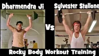 Sylvester Stallone vs Dharmendra. Bollywood copying Hollywood