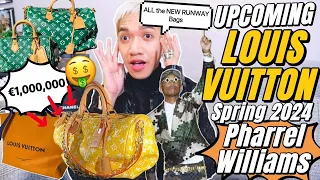 Upcoming LOUIS VUITTON Bags from latest RUNWAY Collection of PHARREL WILLIAMS Spring/Summer 2024