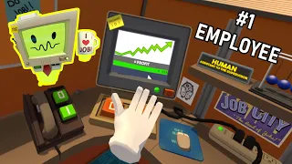 I SAVED MY COMPANY FROM BANKRUPTCY!!!! (Job Simulator Office Worker)